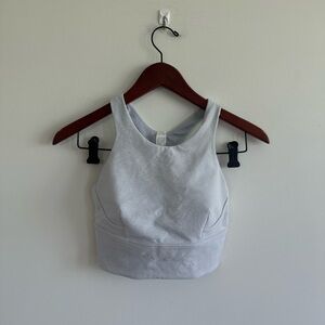 Lululemon grey sports bra NWOT